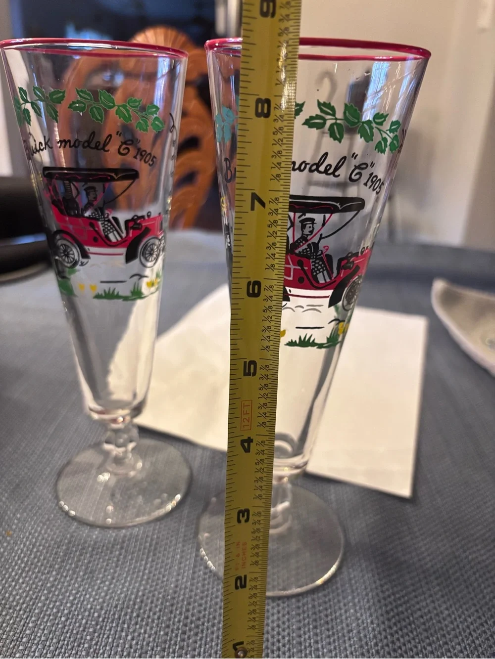 1950’s Libbey glass company pilsner glasses